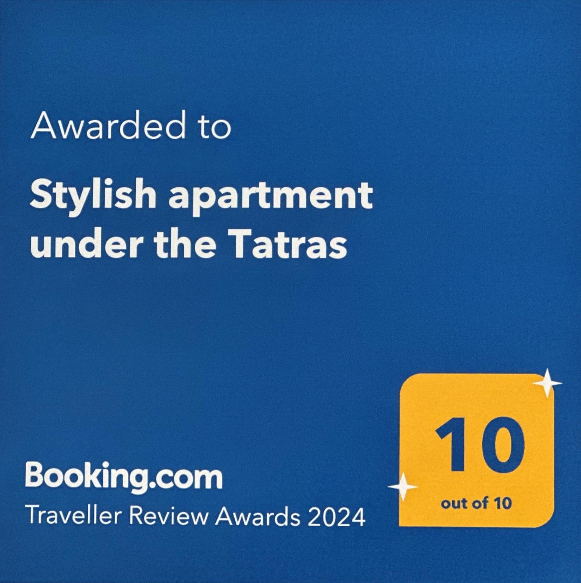 Stylish Apartment Under The Tatras Štrba Eksteriør billede